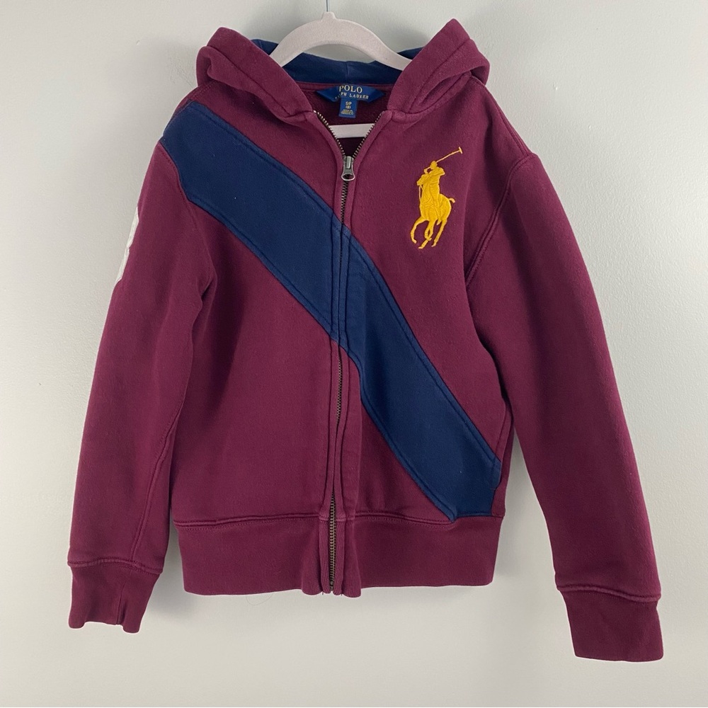 Polo Ralph Lauren Full-Zip Big Pony Hooded Sweatshirt